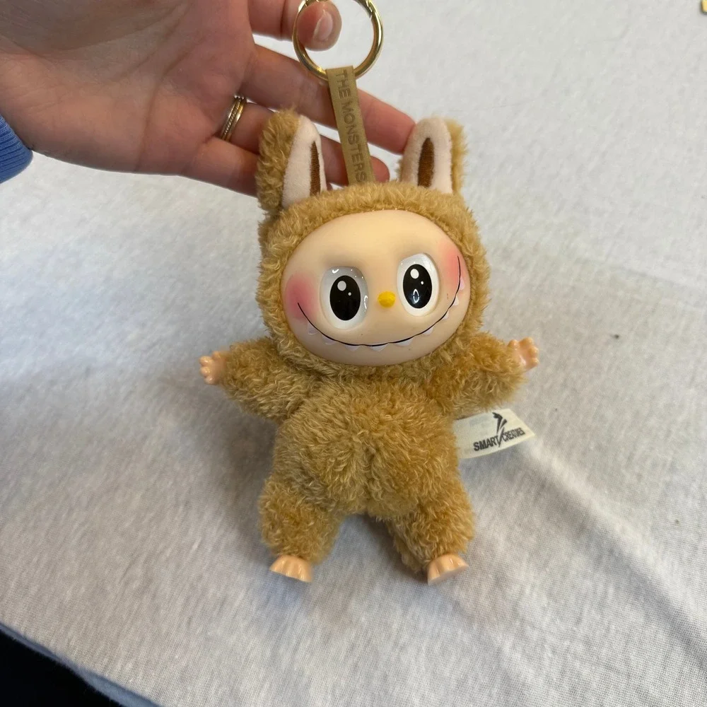 Baba The Monsters‎ Plush Keychain labubu poshmart Cute Brown Toy Accessory